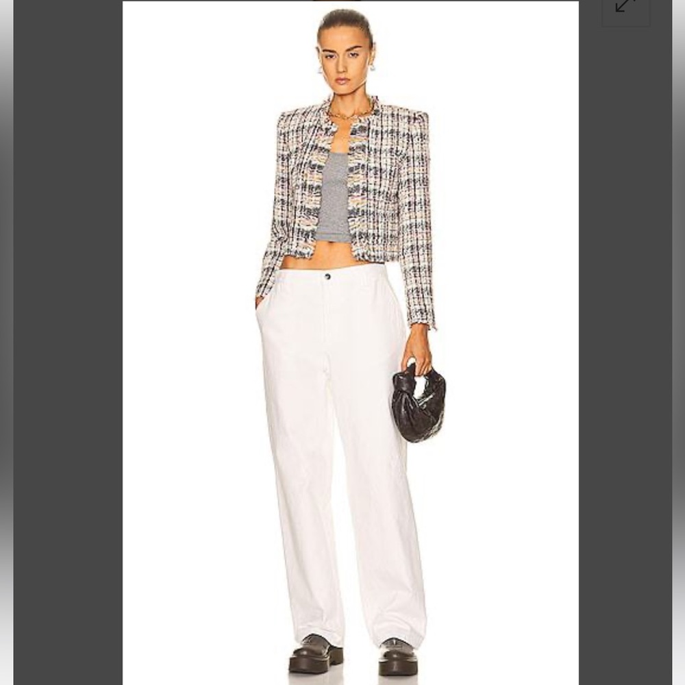 IRO Plaid Tweed Jacket